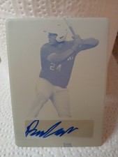 Pete Craska 2022 Leaf Perfect Game 1/1 Yellow Printing Plate AUTO RC Rookie
