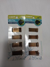 2 Packs Conair Mini Hair Pins 36 Count Brown Styling Essentials Serious Hold