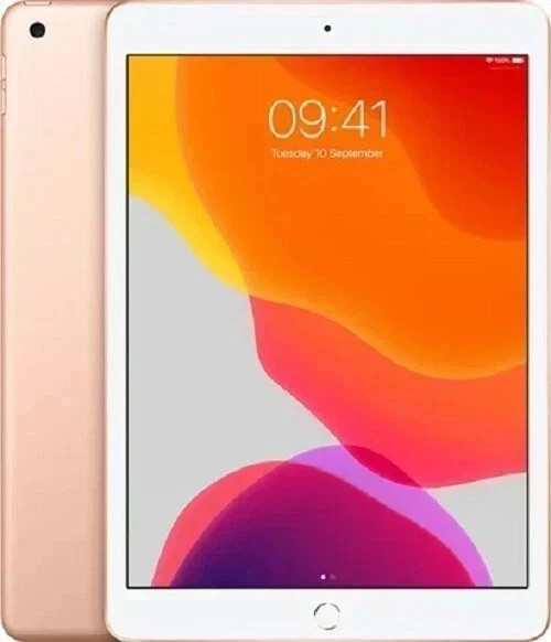 Apple Ipad 7th Generation Gold 32GB WiFi and 4G Cellular Very Good Condition