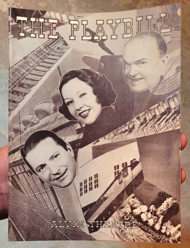 Ethel Merman "ANYTHING GOES" William Gaxton / Cole Porter 1934 Broadway Playbill