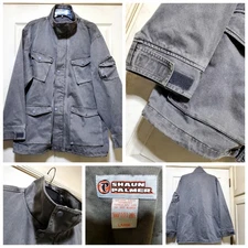 Vintage Shaun Palmer Jacket Mens Large Herringbone Utility Field Coat Snowboard