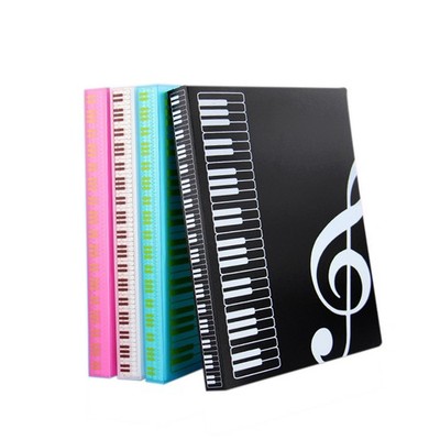 2 Pcs Notenmappe Für Notenblätter Notenhefter Musiknoten Dateiordner