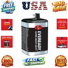 Super Heavy Duty 1209 6 Volt Spring Lantern Battery