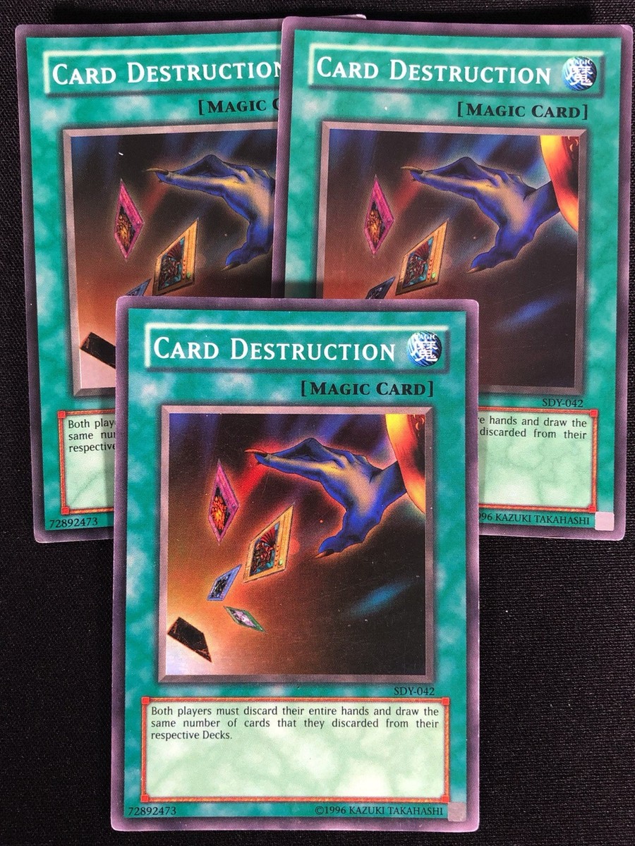 Yugioh Card Destruction SDY-042 Super x3 (MP) | eBay Yugioh Card Destruction SDY-042 Super x3 (MP) | eBay