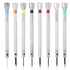 8PCS Mini Watch Screwdriver Set, Jewelers Screwdriver Set for Watch Repair, 0...