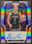 Alanna Smith 2025 Panini WNBA Prizm Signatures Auto Silver Lynx