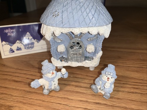 Encore 1999 Snow Buddies Snowville “Sno Cone Shop” #94901 With w Minis - Picture 3 of 7