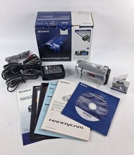 Sony Handycam DCR-SX40 Camcorder 60x Zoom TESTED WORKING Complete Box