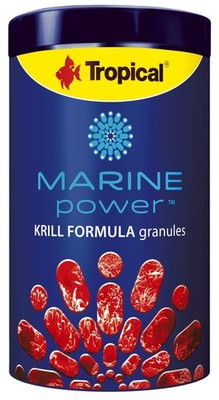 Tropical Granulat Marine Power Krill 40% Fischfutter Granulat Meeresfische 1 l
