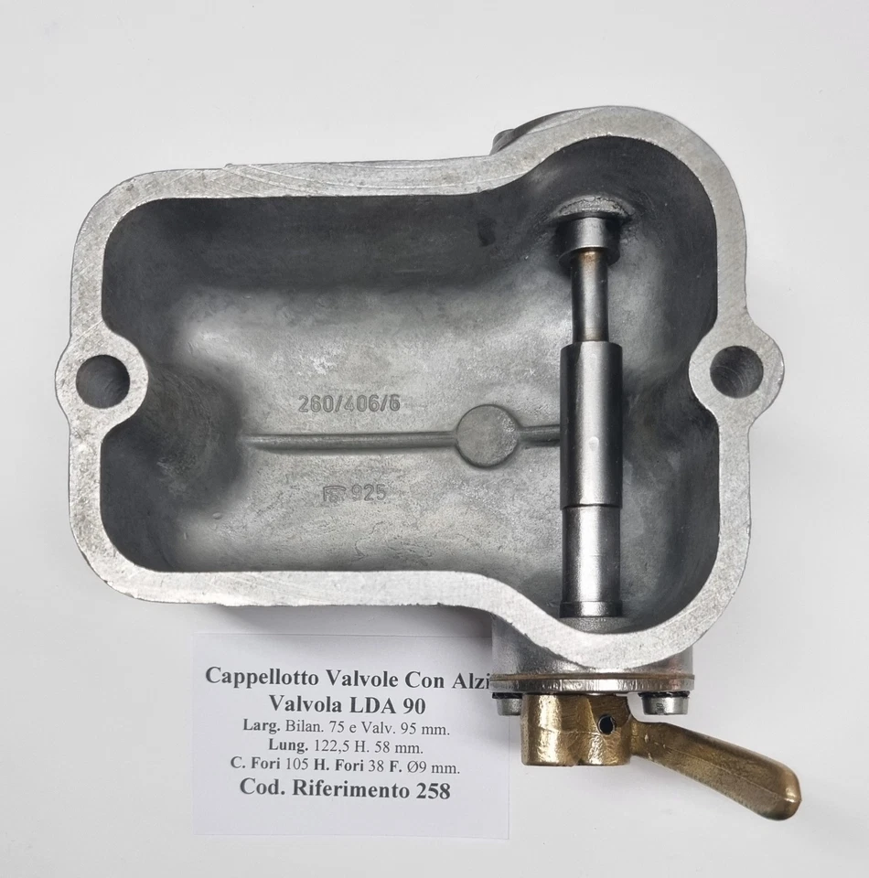 Cappellotto Valvole Motore Lombardini LDA 90 90/2 -Serie 3000- Anno 1970 - Immagine 3 di 4