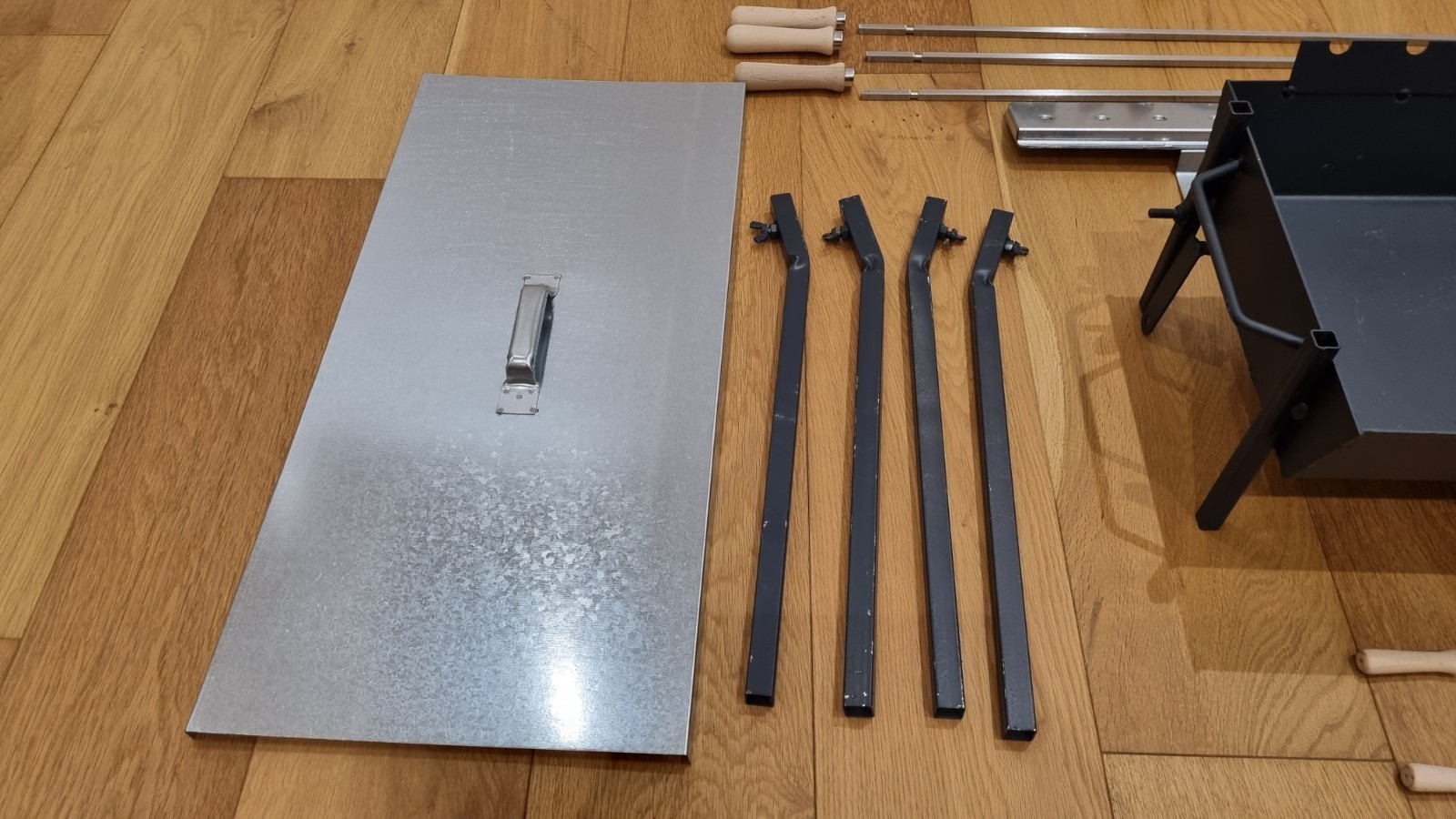 Cyprus Foukou BBQ Grill – Triangle Style Charcoal Rotisserie | eBay