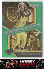 2021 Panini Prizm WNBA #7 Nneka Ogwumike Dominance Prizms Green