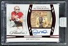JOE MONTANA 2024 PANINI FLAWLESS #HOF-JMA HALL OF FAME HOF AUTO RUBY 6/15 49ERS