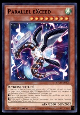 Yu Gi Oh! Parallel eXceed ETCO EN001 Eternity Code 1st Edition 3 Card Lot Regula