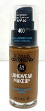 Revlon Colorstay Foundation Normal To Dry Skin Hyaluronic Acid 400 Caramel SPF20