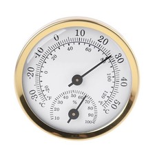 2 in 1 Thermometer Hygrometer 58mm for Indoor and Outdoor Use High-accuracy