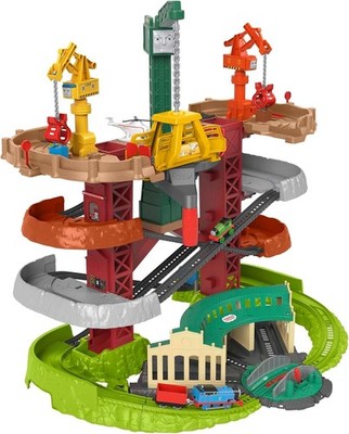 Motorized Train Set Thomas & Friends Trains Cranes Super Tower track preschool