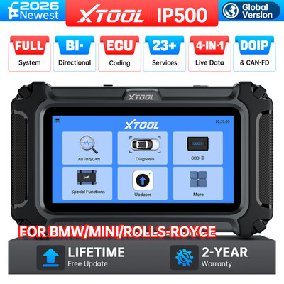 XTOOL IP500 for BMW/MINI/RR Coding OBD2 Scanner All System Diagnostic Code Read