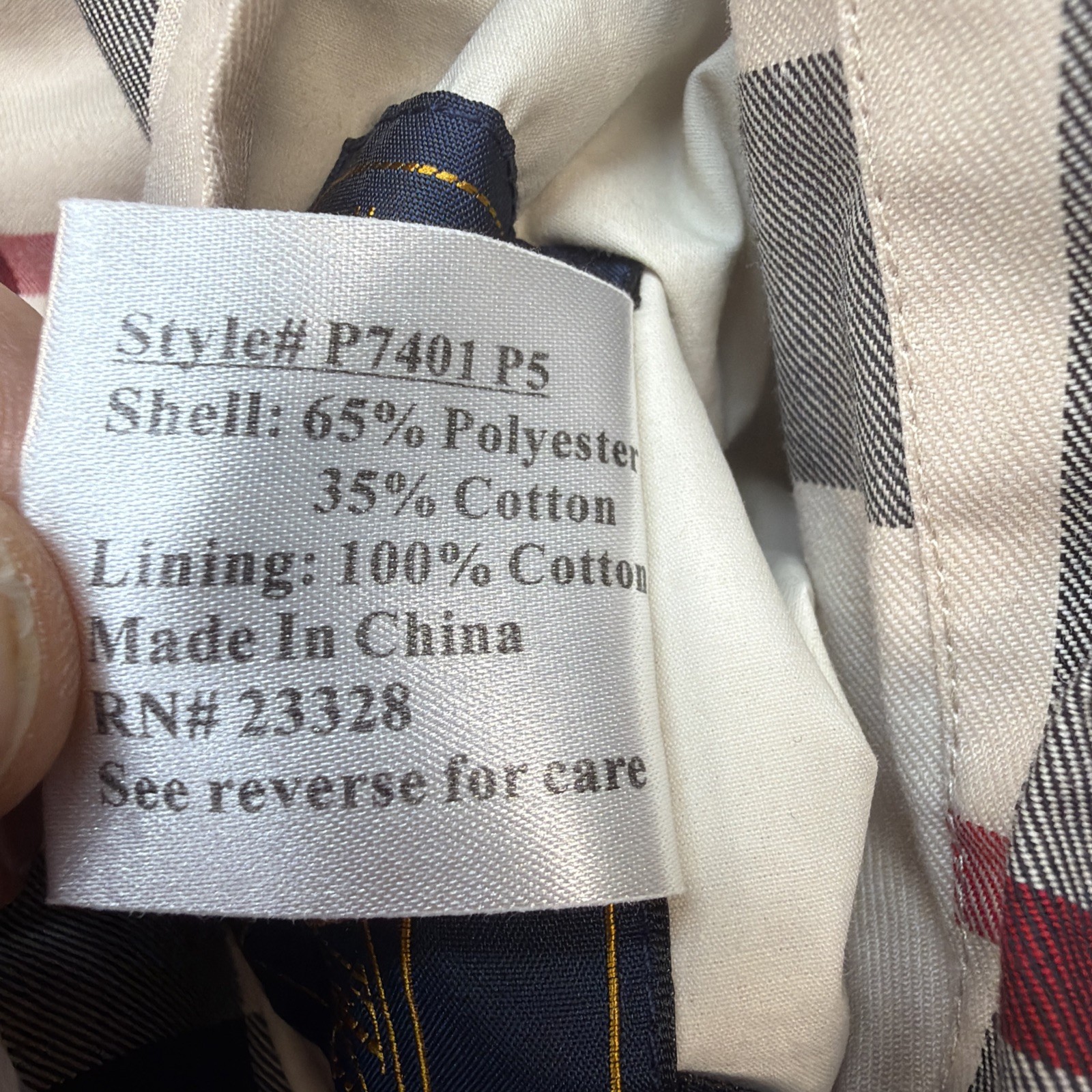 Pendleton Reversible Jacket Womens Large Plaid He… - image 5