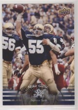 2013 Upper Deck University of Notre Dame Mike Golic #40 0e3
