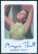 Star Trek Women of 50th Anniversary Maggie Thrett Autograph Card