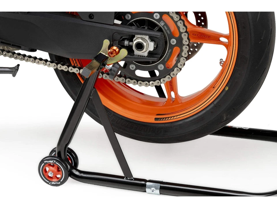 Soporte Paddock Trasero Puig Negro Moto para Yamaha YZF 600 R Thundercat (96-02) Foto 4 de 4