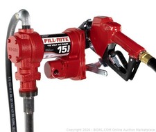 Fill-Rite Fuel Transfer Pump w/Discharge Hose Automatic Nozzle FR610HA