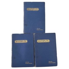 Masterplots Frank Magill 3 Volume Set Salem Press Hardcover 1950 1st Edition