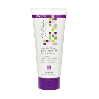 Andalou Naturals Firming Body Butter - Lavender Shea 8 fl oz Cream