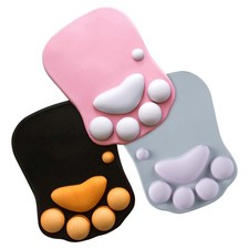 Cute for Cat Paw Mouse Pad Nonslip Silicone Mice Mat PC Computer Wrist Rest Supp