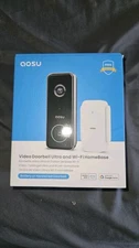 AOSU Doorbell Camera Wireless, 5MP Ultra HD, No Monthly Fee, 2.4/5 GHz WiFi Vide