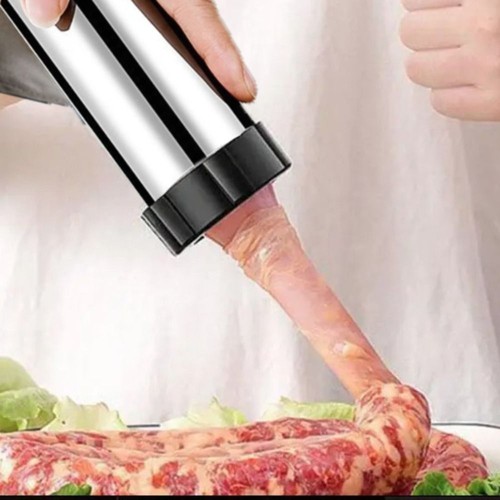 Stainless Steel Sausage Filler Manaul Sausage Stuffer Sausage Maker Home - Picture 5 of 12