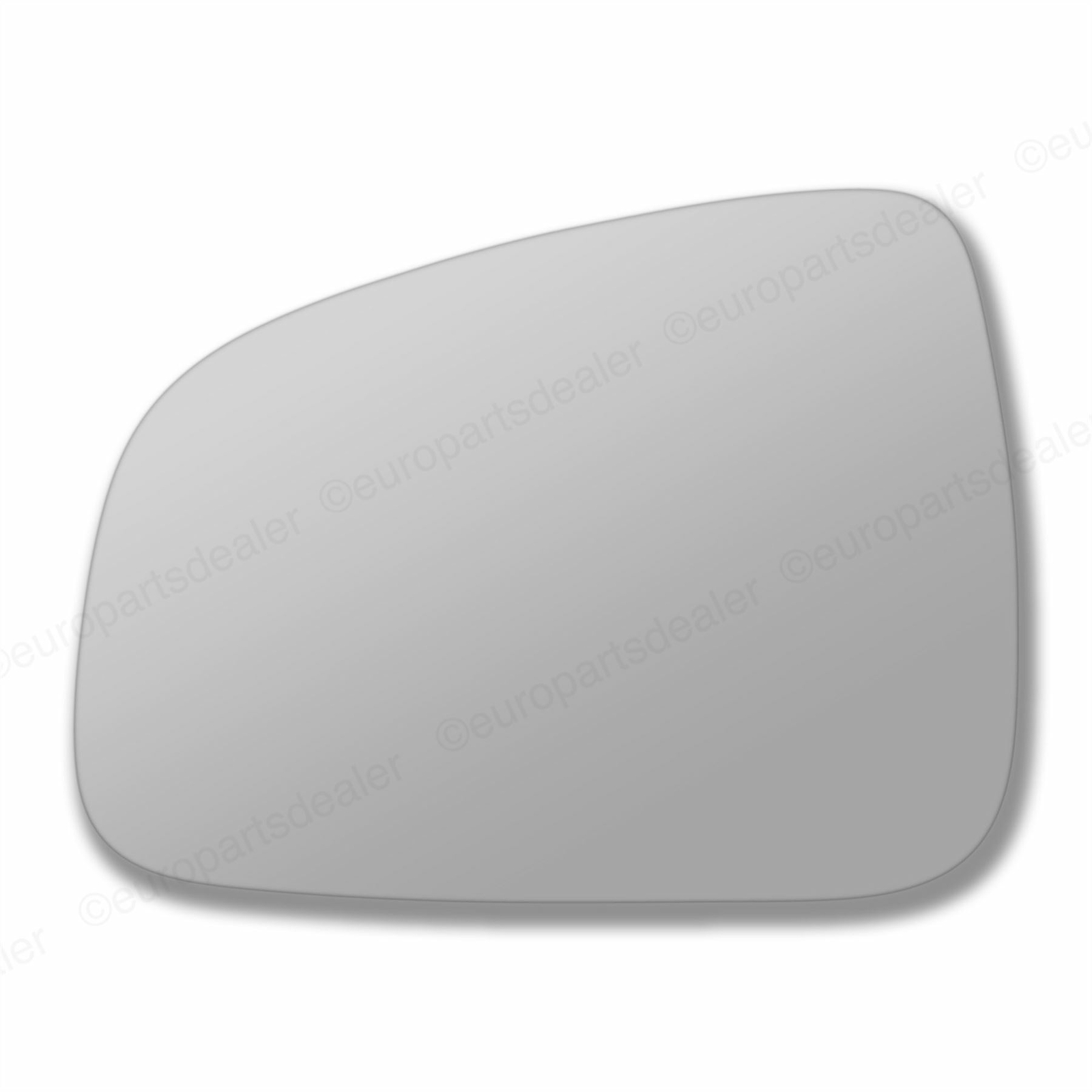 Passenger Side wing door mirror glass For Dacia Sandero 2008-2020 Stick On New