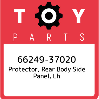 66249-37020 Toyota Protector, rear body side panel, lh 6624937020, New ...