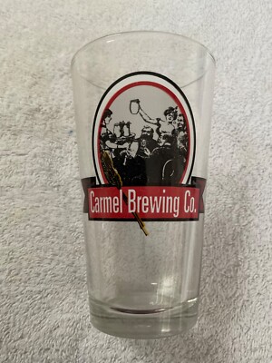 CARMEL BREWING CO. - Beer Pint Glass - Excellent