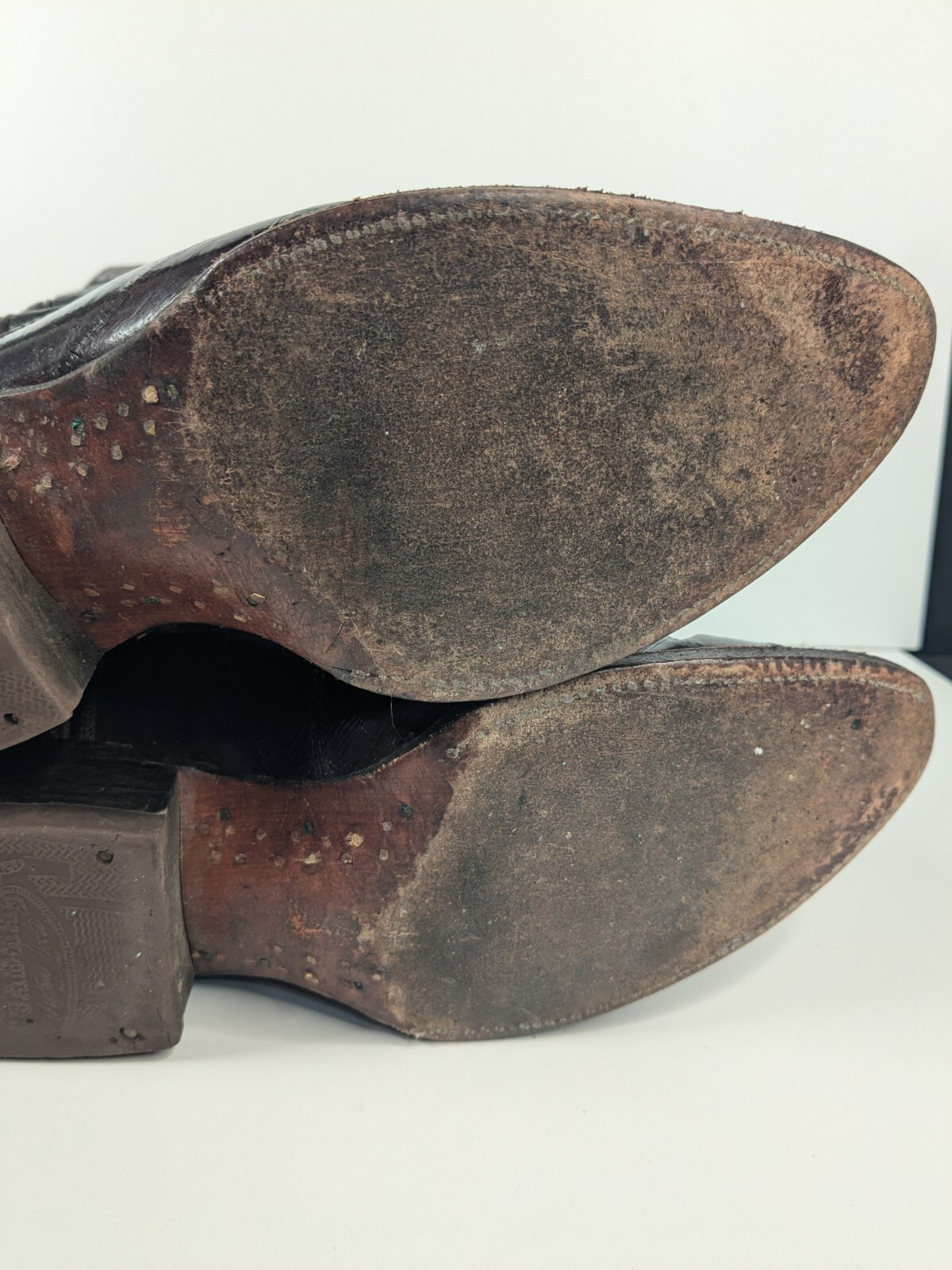 Cuadra Patchwork Leather Western Boots Mexico Sz … - image 16