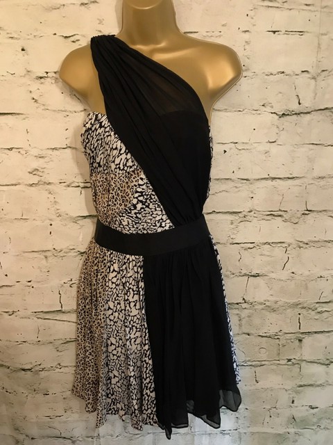 reiss leopard print dress