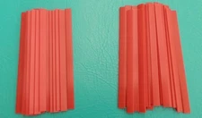 40 Red Dip Spread Cheese Stick 6" Square Tip Reusable Stir cuttable Flexible