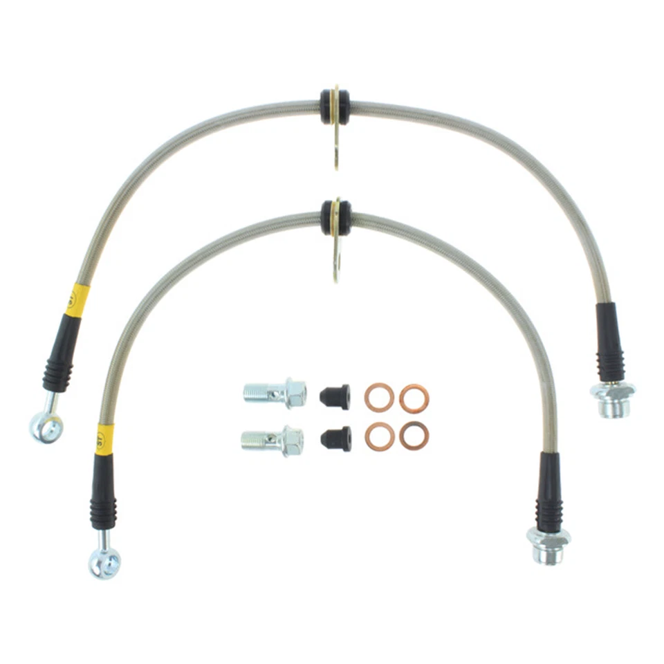 Líneas de freno delanteras centradas en StopTech de acero inoxidable para Lexus LX570, Land Cruiser Foto 4 de 4