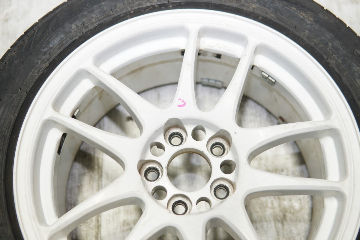 JDM Work Emotion CR Kai Wheels Rims Mags 5x100 16x7 +35 Offset