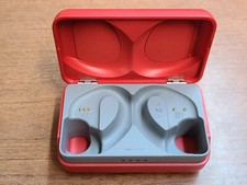 JBL ENDURANCE PEAK WATERPROOF WIRELESS HEADPHONES RED CHARGING CASE REPLACEMENT