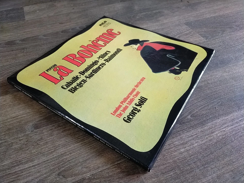 ARL2 0371 - Puccini - La Boheme SOLTI / CABALLE / MILNES- 2 LP Record Box Set - Image 3 of 4