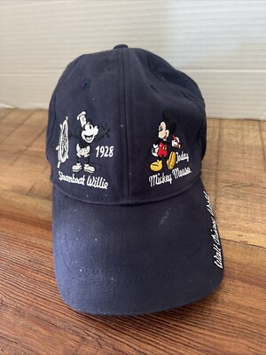 Vintage Disney Parks Y2K history Mickey embroidered adult baseball cap Vintage Disney Mickey Mouse and Goofy Adult Baseball Hat - Etsy main image 4