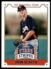 2015 Panini USA Baseball Stars And Stripes John Dearth #53