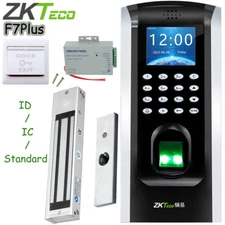 ZKTeco F7plus TCP/IP Time Clock Biometric Fingerprint Access Control+Attendance