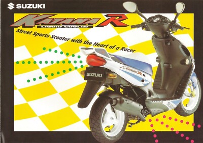 Suzuki AY50 GB Sales Brochure Katana AY50W Katana R 1998