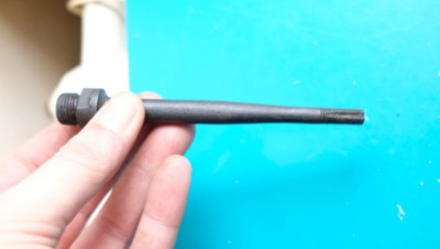Vintage Pedalachse Lyotard beschriftet D L: 129 mm Fahrrad Radsport Moped
