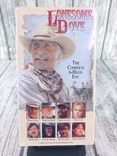Lonesome Dove (1992, VHS) The Complete 6-Hour Epic - Robert Duvall - Brand New