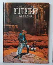 JEAN GIRAUD MOEBIUS SIGNED SKECTHED 1995 BLUEBERRY NEZ CASSE BROKEN NOSE DARGUAD