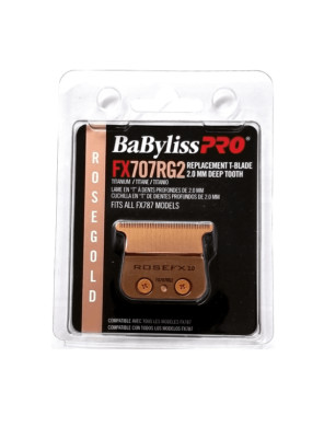 BaByliss Pro Ersatzklinge Rosegold 2.0 Skelett Trimmer FX707RG2